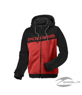 Hooded sweatshirt with full zipper for kids