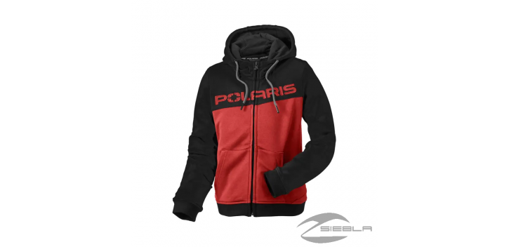 Hooded sweatshirt with full zipper for kids