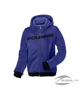 Hooded sweatshirt with full zipper for kids