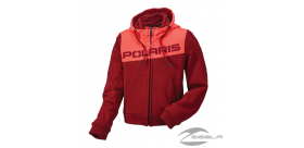 Hooded sweatshirt with full zipper for kids