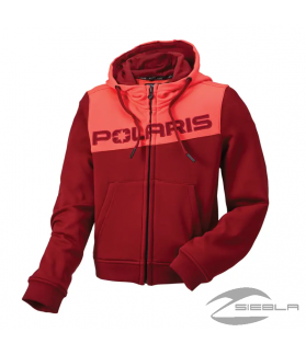 Hooded sweatshirt with full zipper for kids