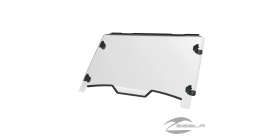 Lock & Ride Full Windshield - Hardened Polychloride RZR Trail
