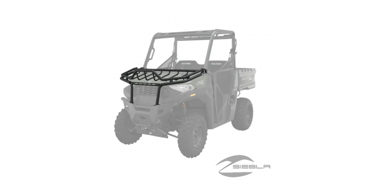 Front hood storage rack