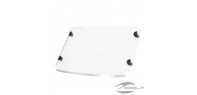 Full windshield folds outwards - Glass