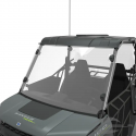 Full windshield folds outwards - Glass
