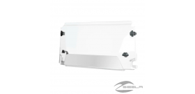 back panel, made of polycarbonate