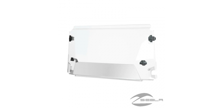 back panel, made of polycarbonate