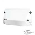 back panel, made of polycarbonate