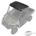 Premium Polycarbonate 3-Seat Roof with Lock & Ride Technology, Black