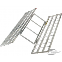 Rampas plegables triples de aluminio ligero 183x130cm