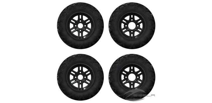 Pro Armor Youth Crawler & Combat Wheel and Tire Kit