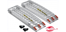 FOLDING HEAVY-DUTY ALUMINUM ARCHED RAMPS