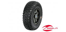 HEXLR 15" FLAT BLACK MACHINED FORGED BEADLOCK RIM W / KANATAI MONGREL TIRES