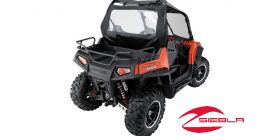 CANVAS REAR PANEL- RZR 570, 800, 900 BY POLARIS