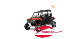 BLACK DOORS- RZR 4 DOORS BY POLARIS